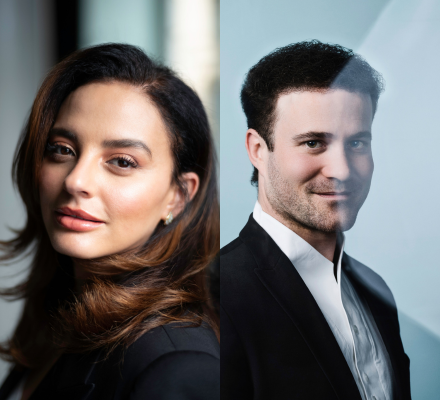 Rihab Chaieb with Ammiel Bushakevitz