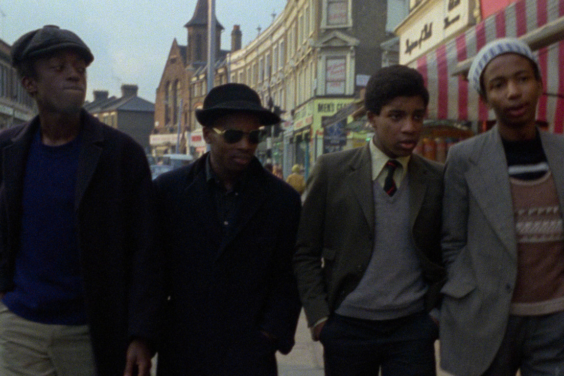 Film still from the 1975 film Pressure