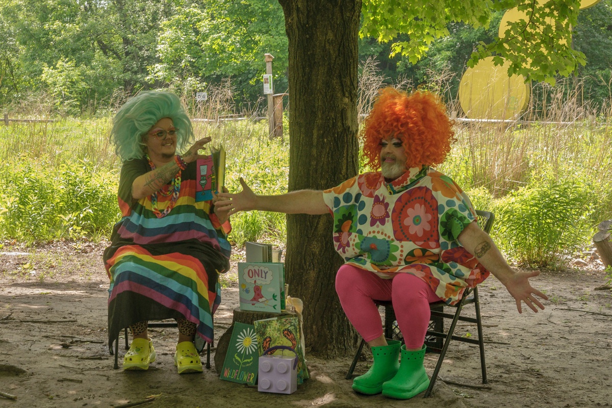 Hiking's A Drag: Storytime With Fay & Fluffy in High Park